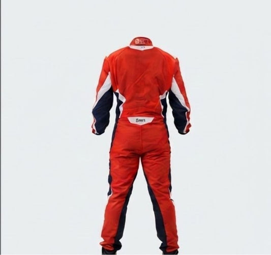 Performance Dual-Tone Professional Karting Suit – Custom-Ready