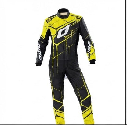 OMP Go Kart Racing Suit Digital Printed Made To Measure level 2 Karting suit