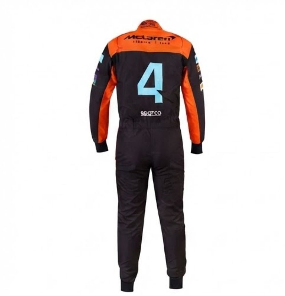 Mclaren Article Go Kart Race Suit Digital Printed Made to Measure Level 2 Karting Suit