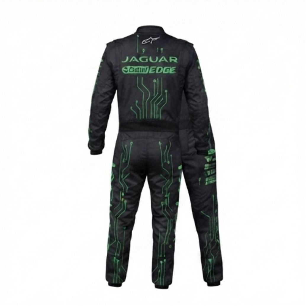Jaguar Go Kart Racing Suit Level 2 Digital Printed Made to Measure Karting Performance Outfit