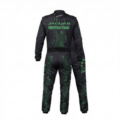 Jaguar Go Kart Racing Suit Level 2 Digital Printed Made to Measure Karting Performance Outfit