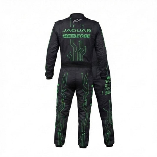 Jaguar Go Kart Racing Suit Level 2 Digital Printed Made to Measure Karting Performance Outfit