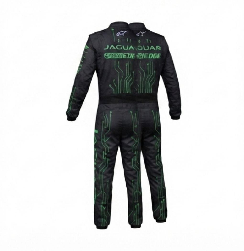 Jaguar Go Kart Racing Suit Level 2 Digital Printed Made to Measure Karting Performance Outfit