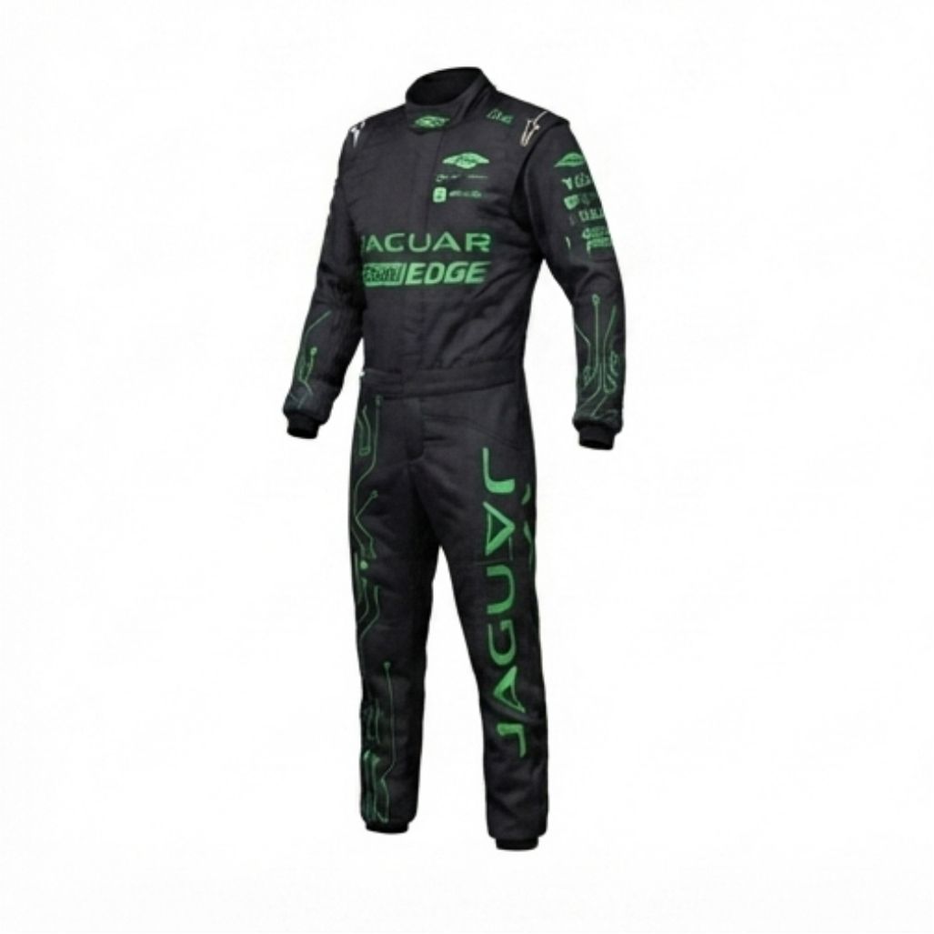 Jaguar Go Kart Racing Suit Level 2 Digital Printed Made to Measure Karting Performance Outfit
