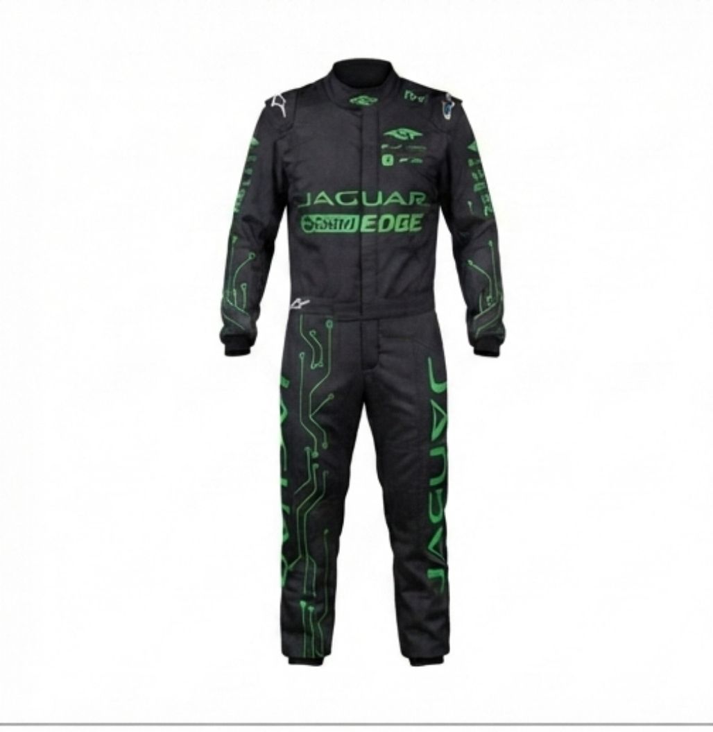 Jaguar Go Kart Racing Suit Level 2 Digital Printed Made to Measure Karting Performance Outfit