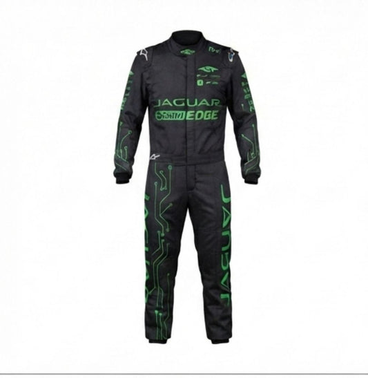 Jaguar Go Kart Racing Suit Level 2 Digital Printed Made to Measure Karting Performance Outfit