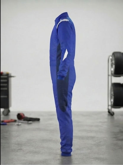 Elite Motorsport Go-Kart Racing Suit – Clean Minimalist Professional Design