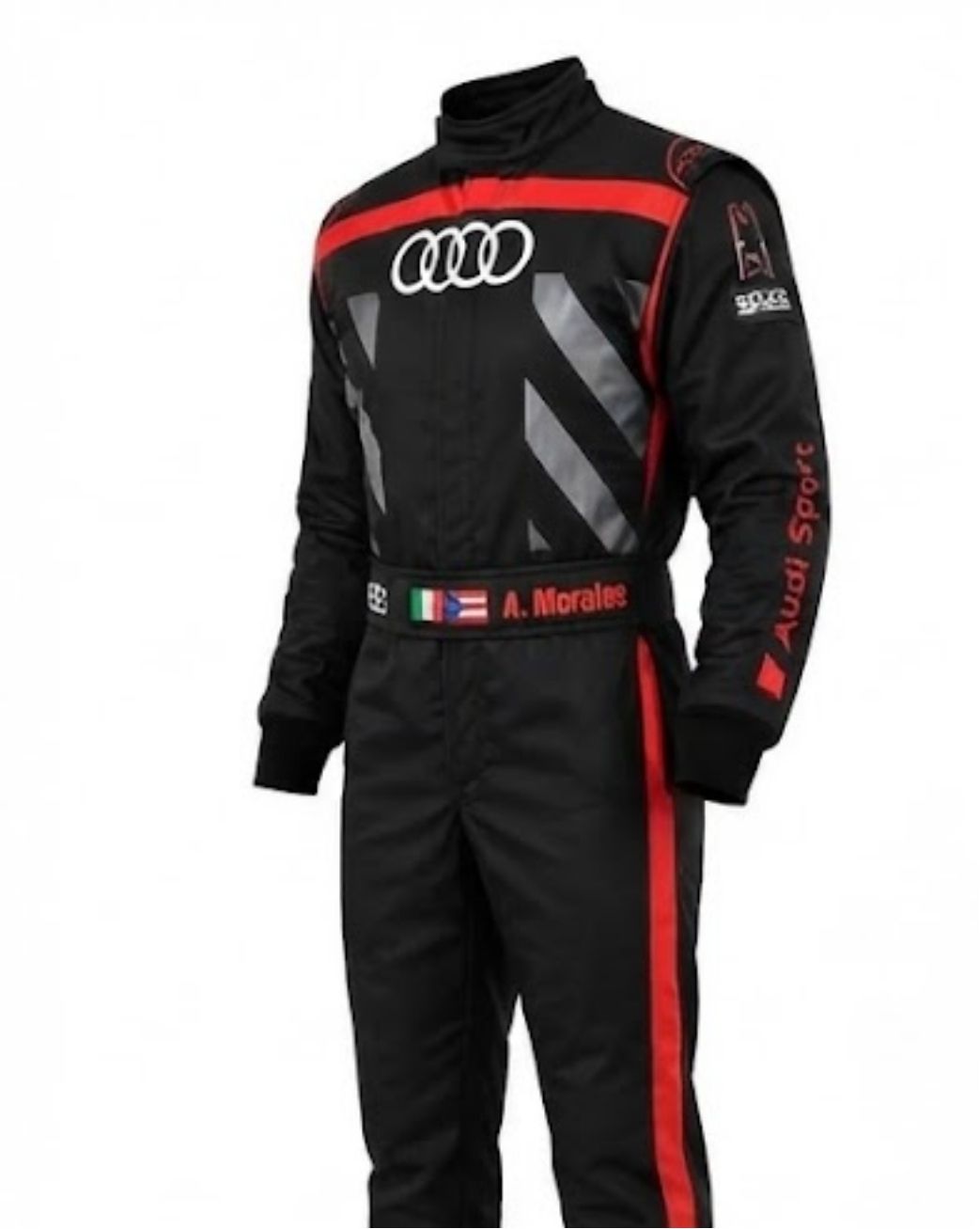 Custom Audi Racing Suit: CIK/FIA Level 2 Karting Race Apparel