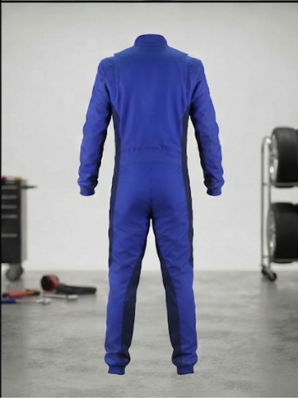 Elite Motorsport Go-Kart Racing Suit – Clean Minimalist Professional Design