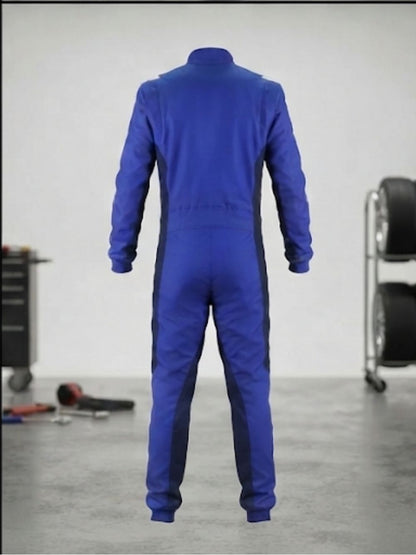Elite Motorsport Go-Kart Racing Suit – Clean Minimalist Professional Design