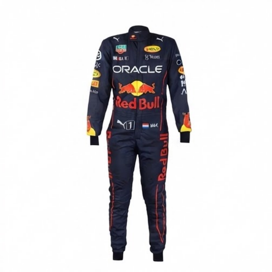 2022 Red Bull Max Verstappen F1 Race Suit custom go kart racing suit