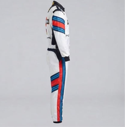 F1 Martini Alonso Go Kart racing suit FIA approved, Custom made Jumpsuit