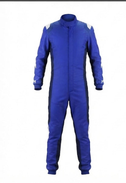 Elite Motorsport Go-Kart Racing Suit – Clean Minimalist Professional Design