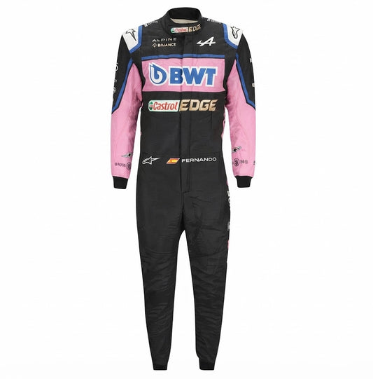 2022 Alpine Esteban Ocon British GP F1 KART Race Suit Replica