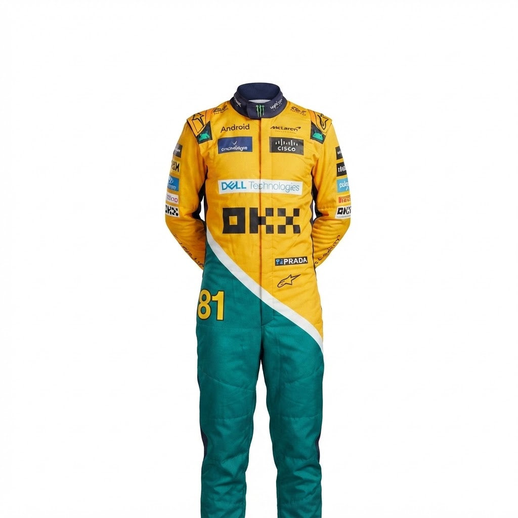 2024 Oscar Piastri Monaco GP McLaren F1 Race Suit Replica customgokartsuit Race Suit Replica