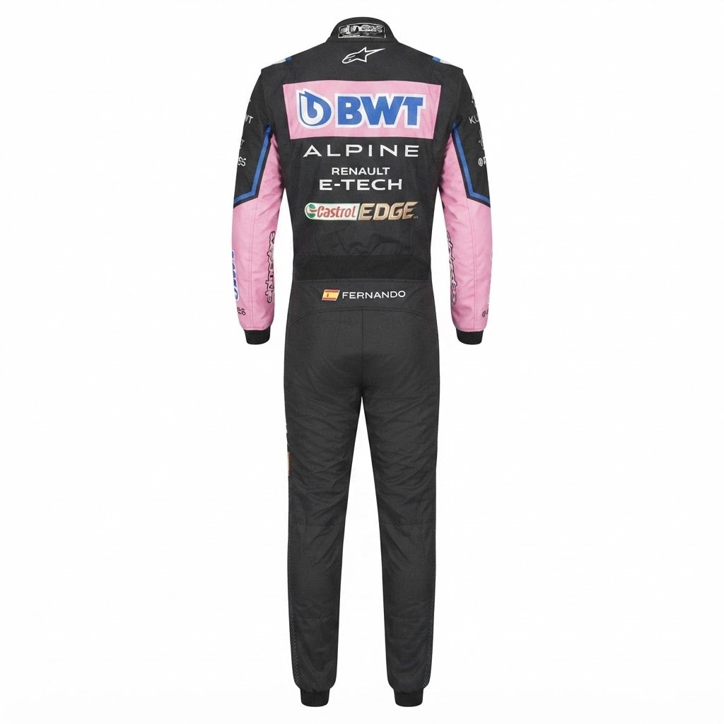2022 Alpine Esteban Ocon British GP F1 KART Race Suit Replica