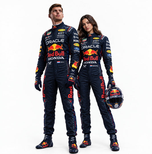 2021 Max Verstappen Red Bull Honda F1 Race Suit karting suits