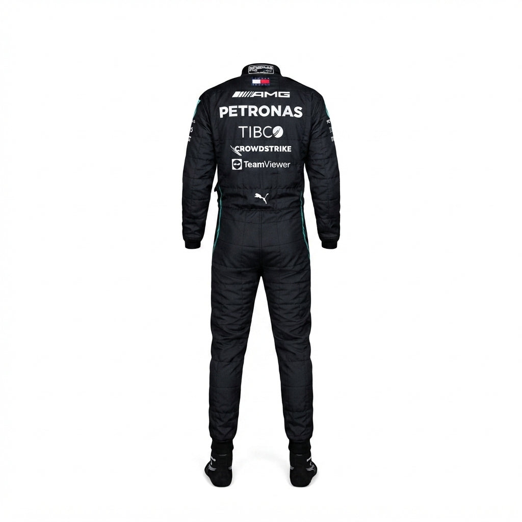 2022 Lewis Hamilton Mercedes F1 Race Suit karting suits