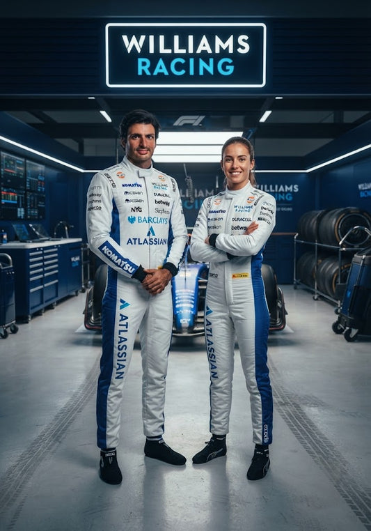 2026 Carlos Sainz Williams F1 Race karting Suit