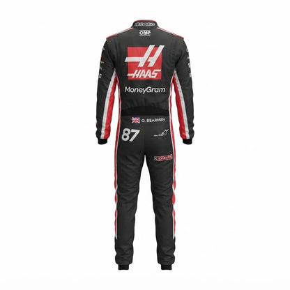 2024 Kevin Magnussen Haas F1 Race karting suit
