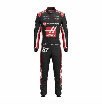 2024 Kevin Magnussen Haas F1 Race karting suit