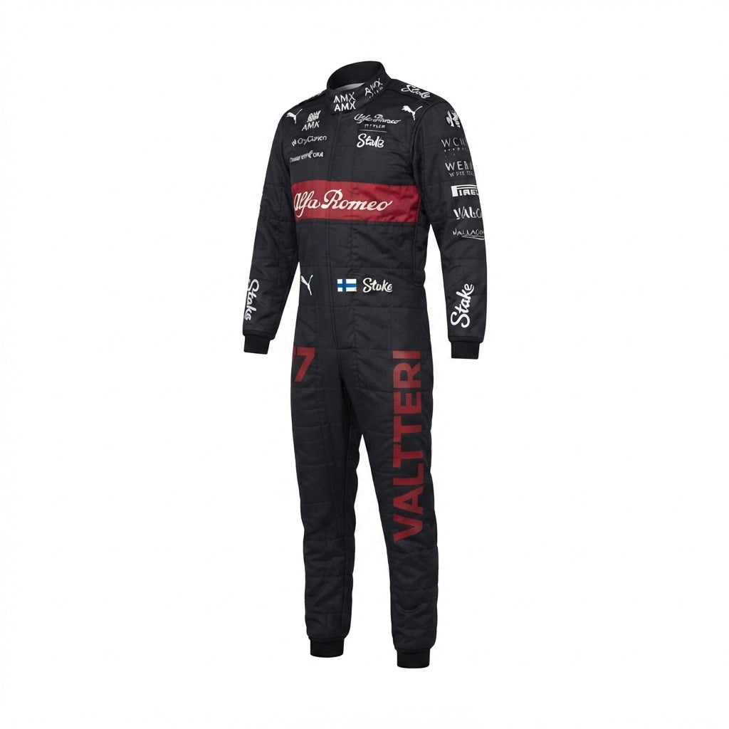 2023 Valtteri Bottas Alfa Romeo F1 Race karting Suit