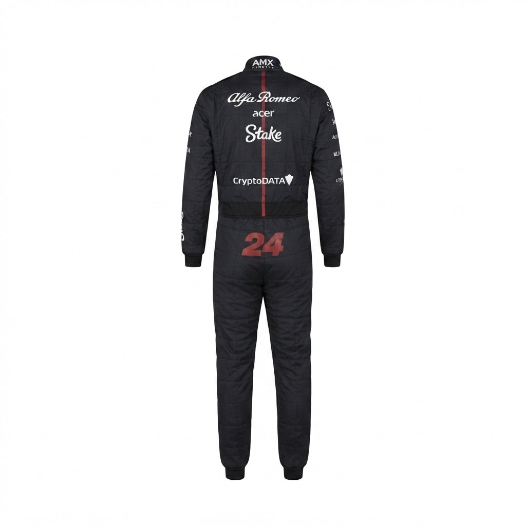 2023 Zhou Guanyu Alfa Romeo F1  Karting Race Suit