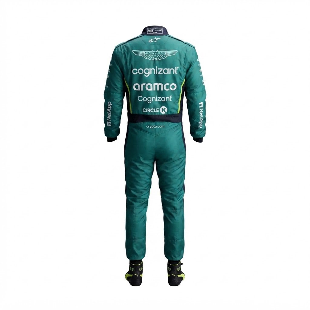 2026 Aston Martin F1 Race Suit Fernando Alonso kart racing suit