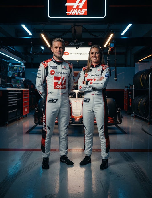2023 Kevin Magnussen Haas F1 Race kart Suit