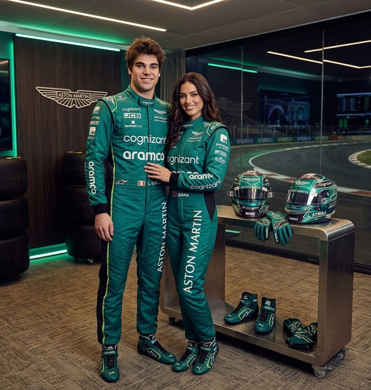 2024 Lance Stroll Aston Martin F1 Race Suit kart racing suit