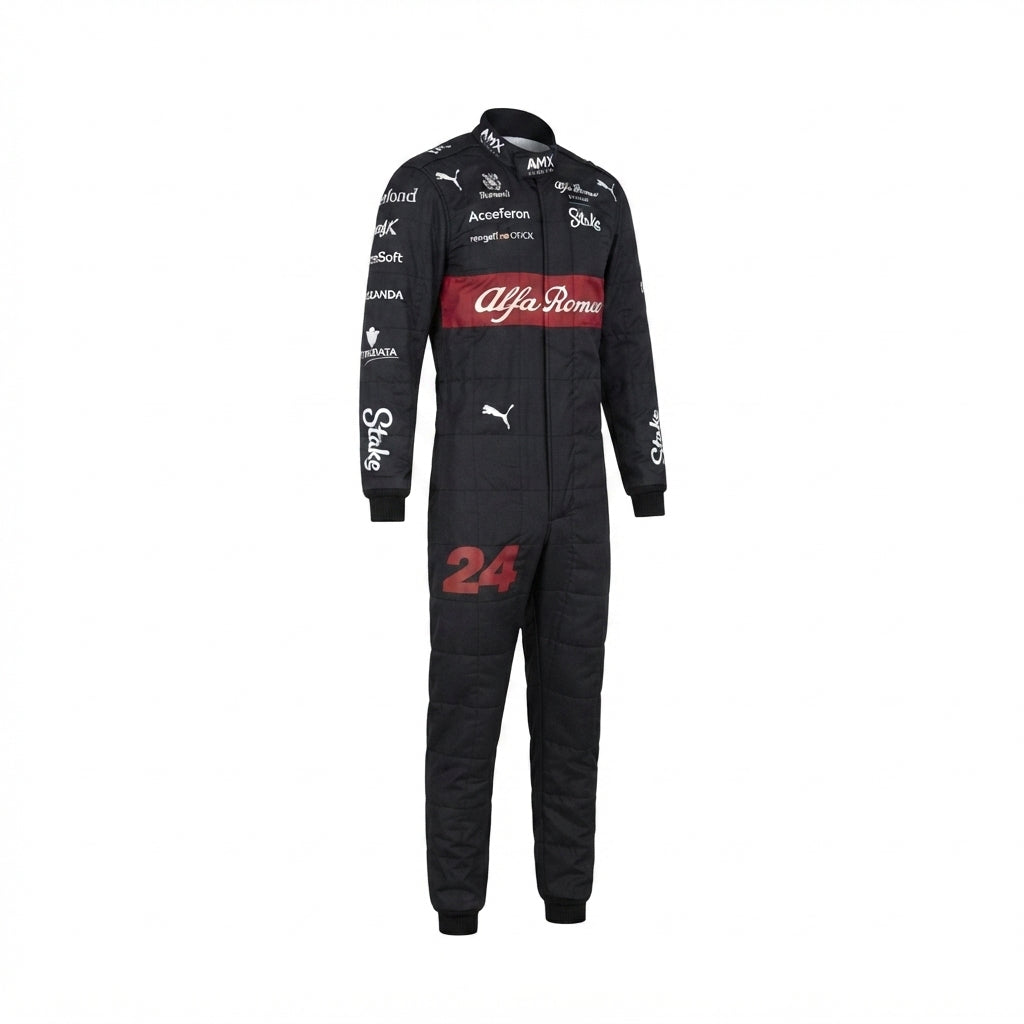 2023 Zhou Guanyu Alfa Romeo F1  Karting Race Suit