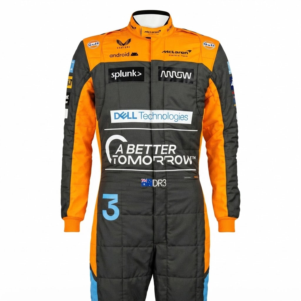 2023 Oscar Piastri McLaren F1 Race Suit KART SUIT