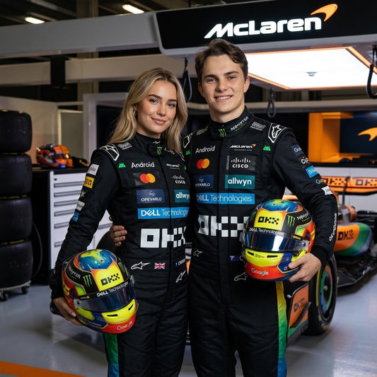 2025 Oscar Piastri F1 Race Suit Go Kart Suit