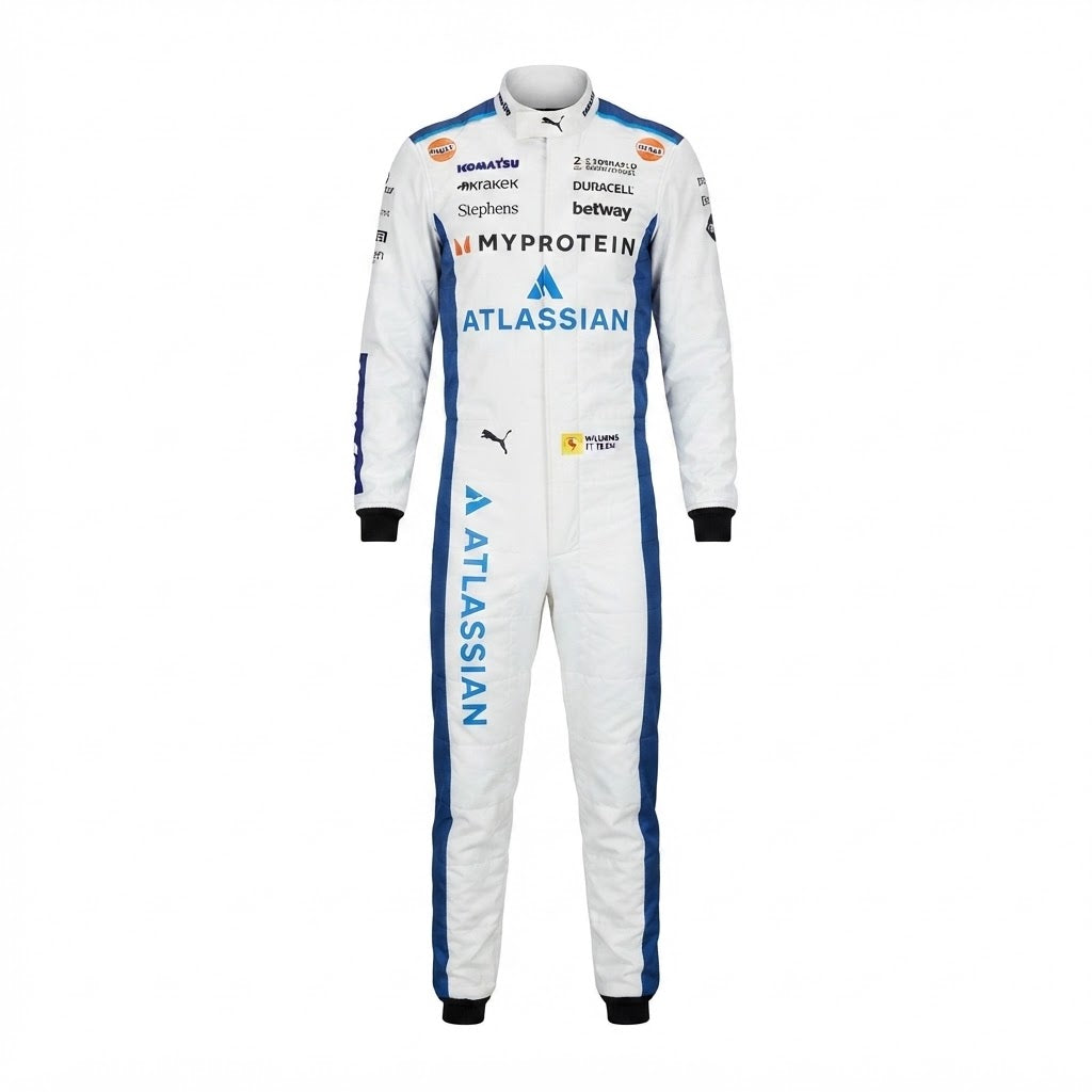 2025 Alexander Albon F1 kart Racing Suit