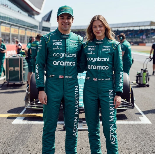 2024 Lance Stroll Aston Martin F1 Race Suit go kart suit