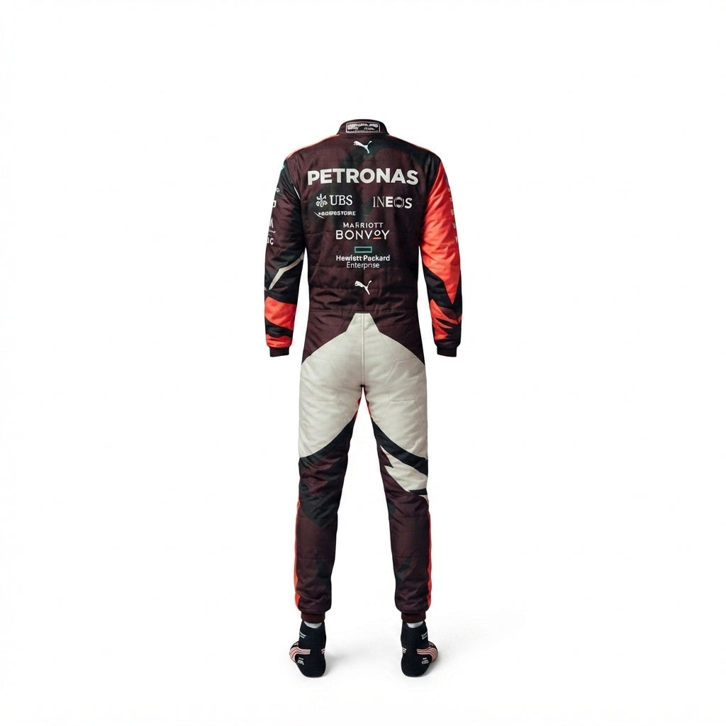 2025 George Russell F1 Race Suit Miami GP kart suit