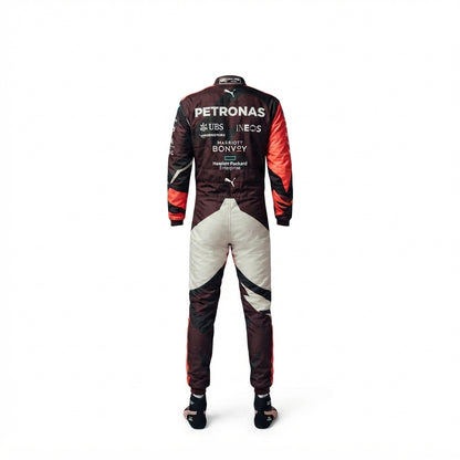 George Russell 2025 Miami GP Go Kart Suit - Custom Go Kart Suit