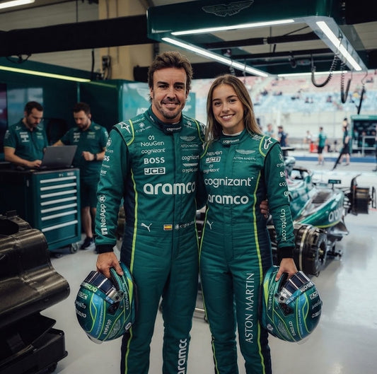 2026 Aston Martin F1 Race Suit Fernando Alonso kart racing suit