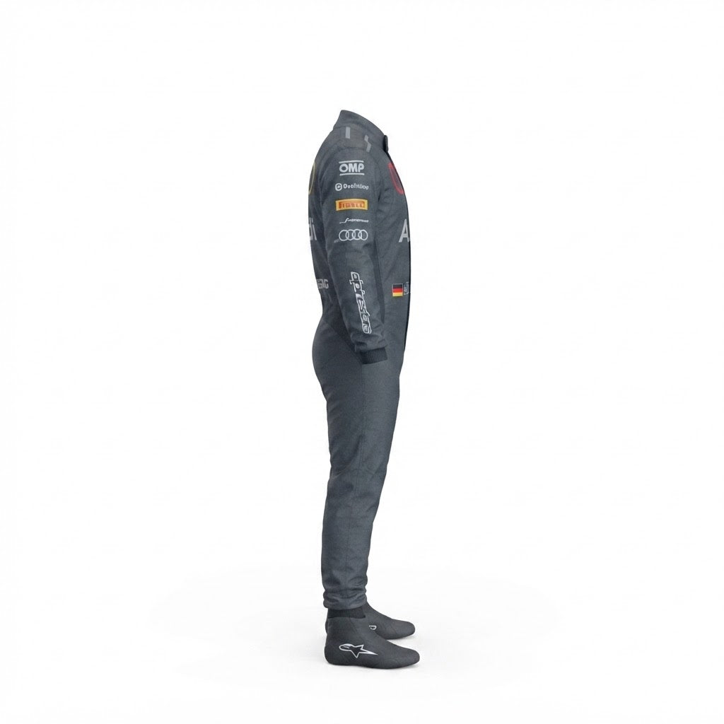 2026 Nico Hülkenberg Monaco GP Audi F1 karting suit