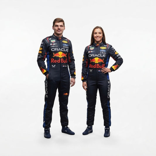 Max Verstappen 2026 Red Bull F1 Race Suit Replica go kart suits