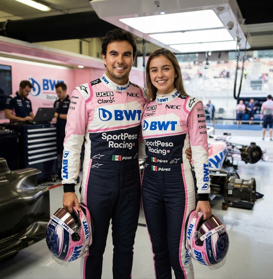 2019 Sergio Perez BWT Alpine F1 Racing Kart Suit