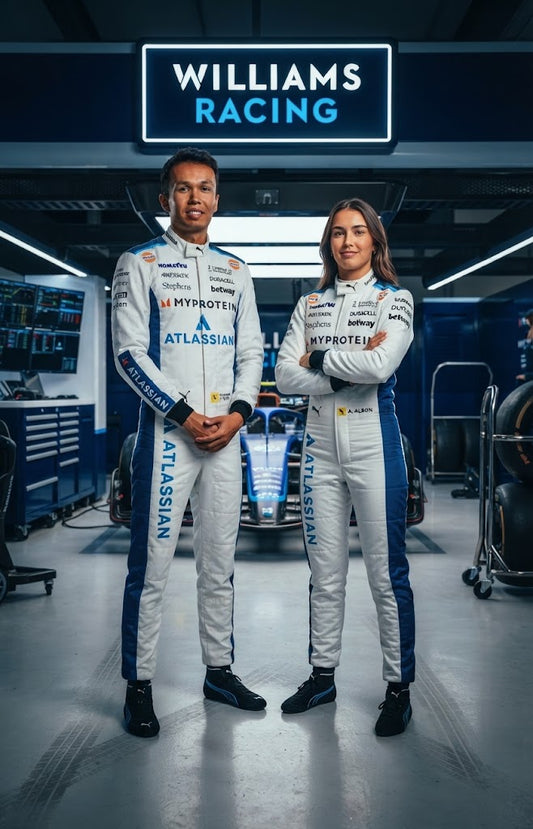 2025 Alexander Albon F1 kart Racing Suit