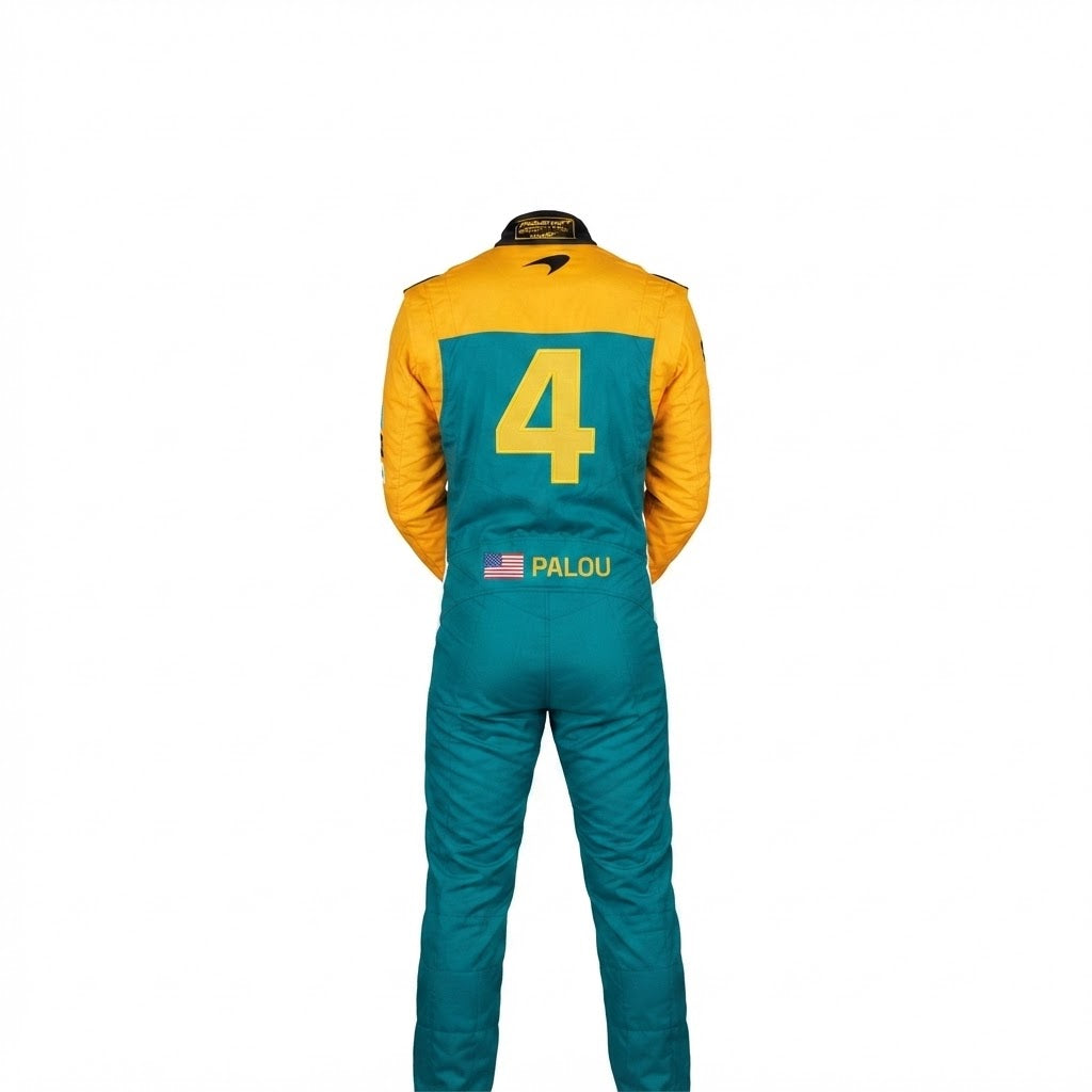 2024 Lando Norris Monaco GP Mclaren F1 Race Suit karting suits