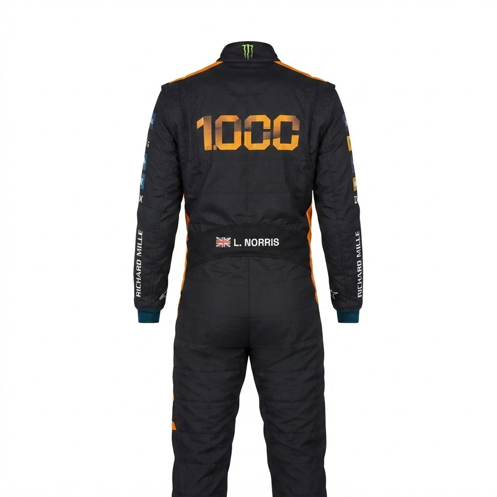 2026 Lando Norris McLaren F1 Race Suit Monaco GP karting suits