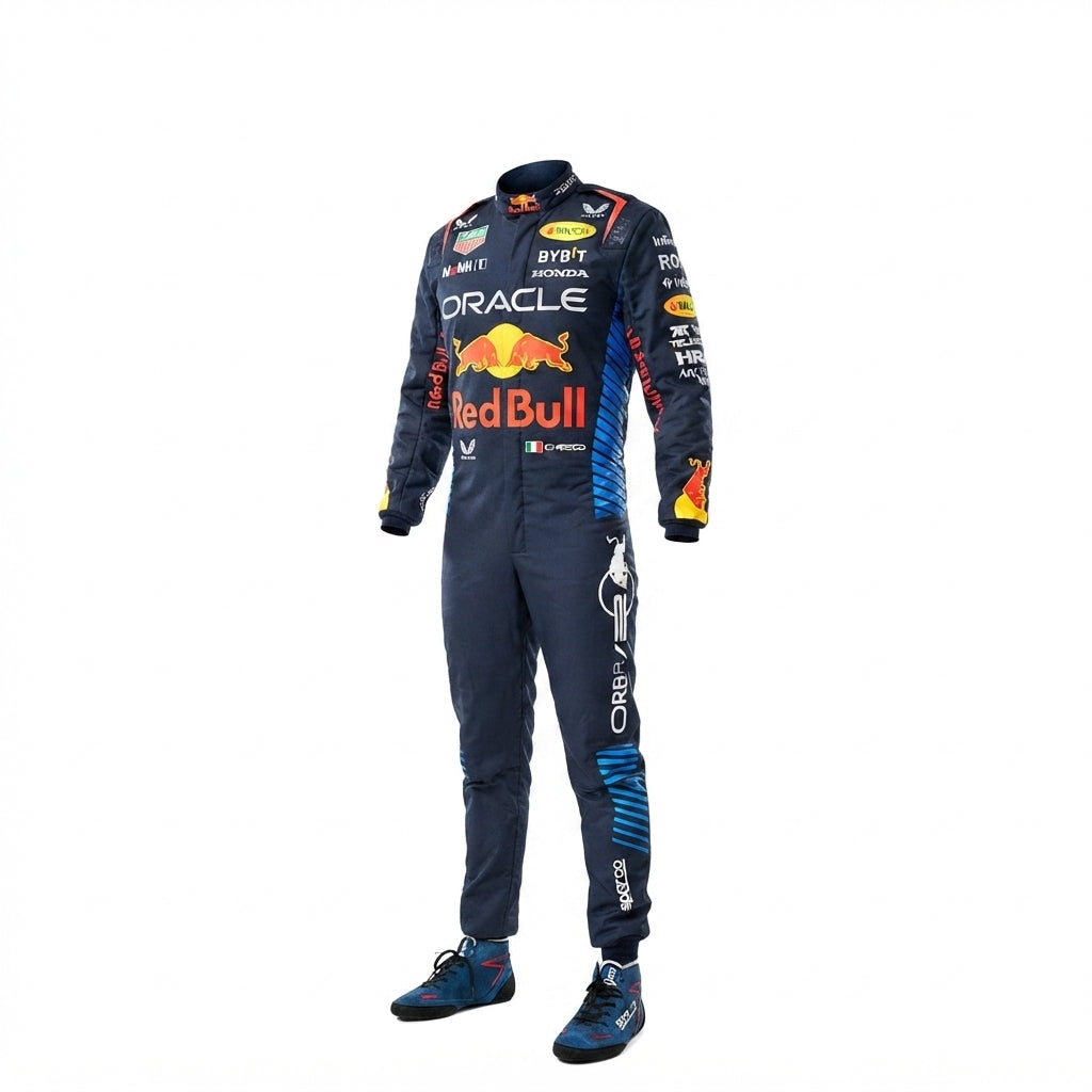 2024 Sergio Perez Red Bull Honda F1 Suit karting suit