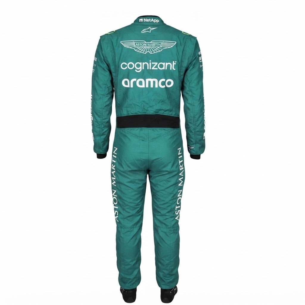 2022 Lance Stroll Aston Martin F1 kart Racing Suit