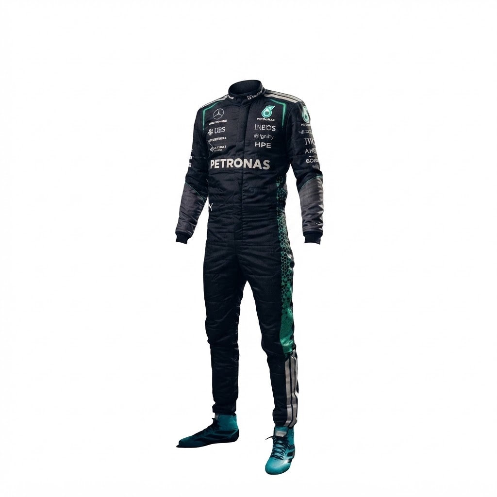 2026 George Russell F1 Race Suit Replica custom go kart suit