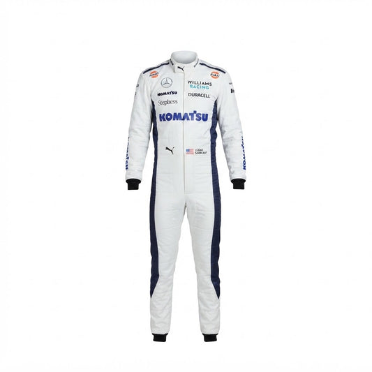 2024 Logan Sargeant Williams F1 Karting Race Suit