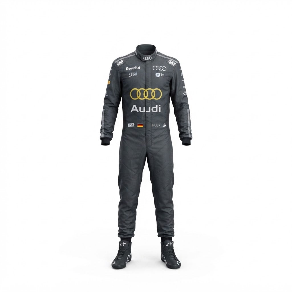 2026 Nico Hülkenberg Monaco GP Audi F1 karting suit