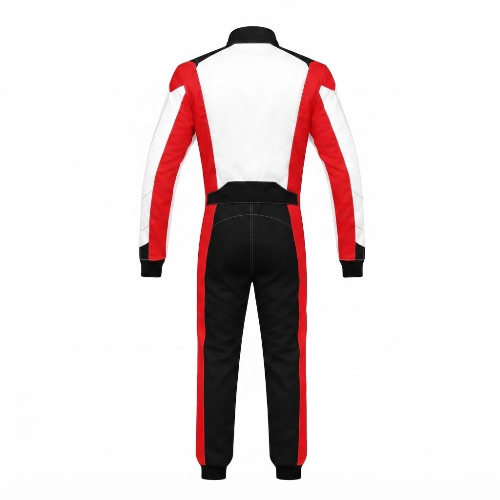 Track-Ready Breathable Karting Suit with Customization Space
